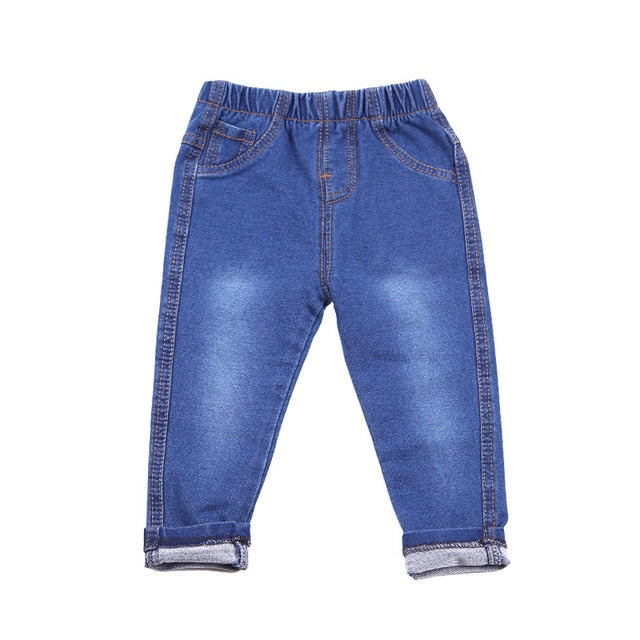 4 Colors Denim Pants And Cotton Trousers For Unisex Kids - Sheseelady