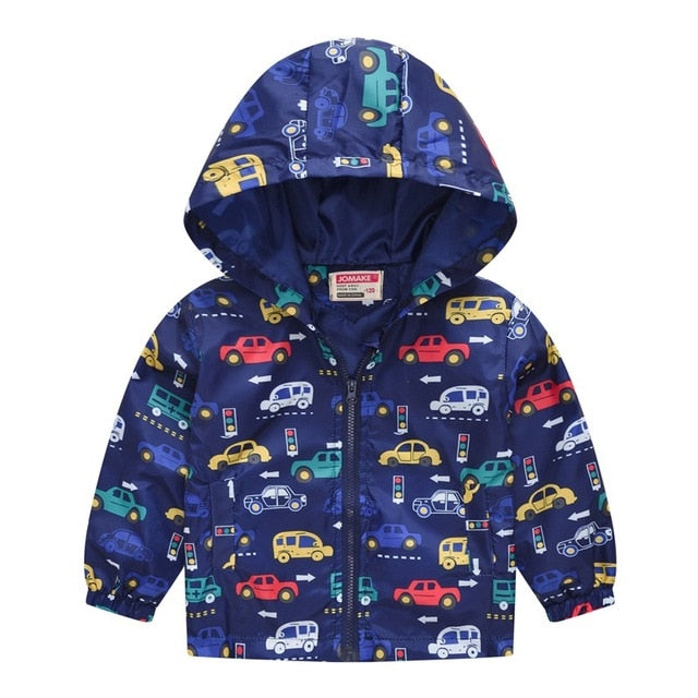 Stylish Skin-friendly Children's Waterproof Windbreaker