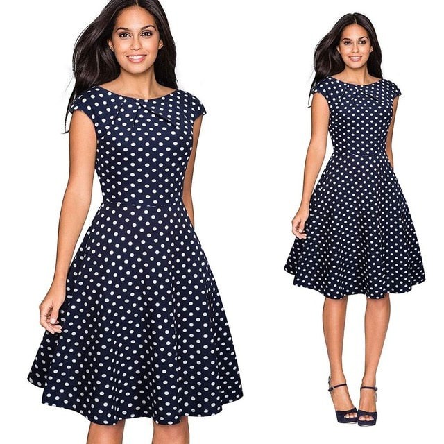 Elegant Ruched Cap Sleeve Casual Party Dress - Sheseelady