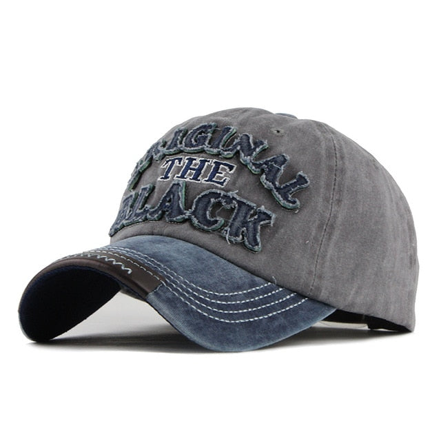 Unisex Retro Casual Washable Snapback Cotton Baseball Caps