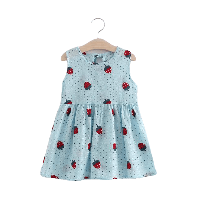 Casual Style Fly Sleeve Bow Dress For Girls - Sheseelady