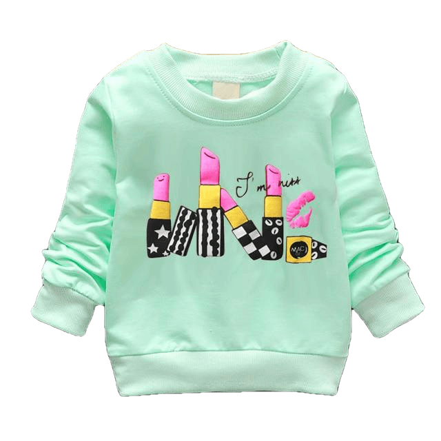 6 Cats Long Sleeves Sweater Girls Kids T-Shirt Clothes - Sheseelady