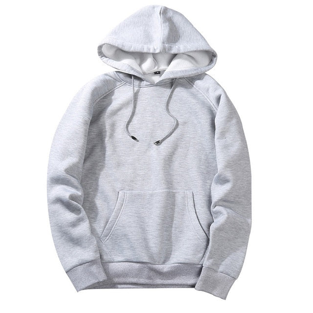 Fashion Hoodies Male Large Size Warm Fleece Coat Hoodies - Sheseelady