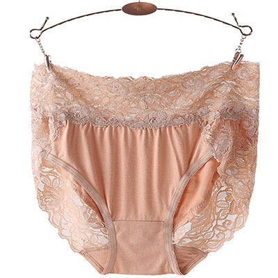 New Arrival Ropa Interior Femenina Lace Sexy Lingeries Briefs Women Underwear Plus Size 6Xl High Waist Women'S Panties