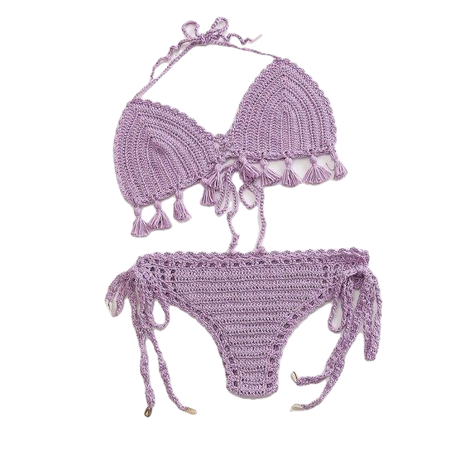 Fashionable Sexy Ladies' Summer High Waist Bikini Sets Two Piece