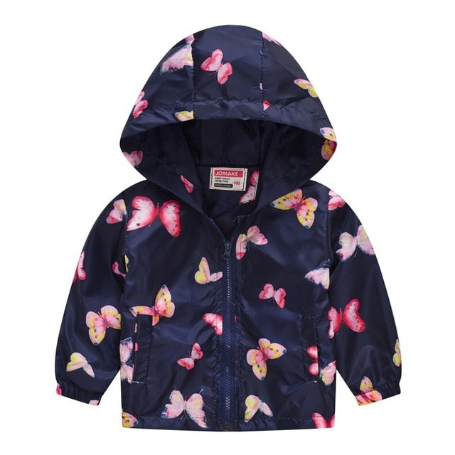 Stylish Skin-friendly Children's Waterproof Windbreaker