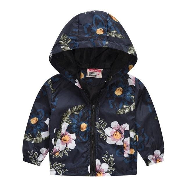 Stylish Skin-friendly Children's Waterproof Windbreaker