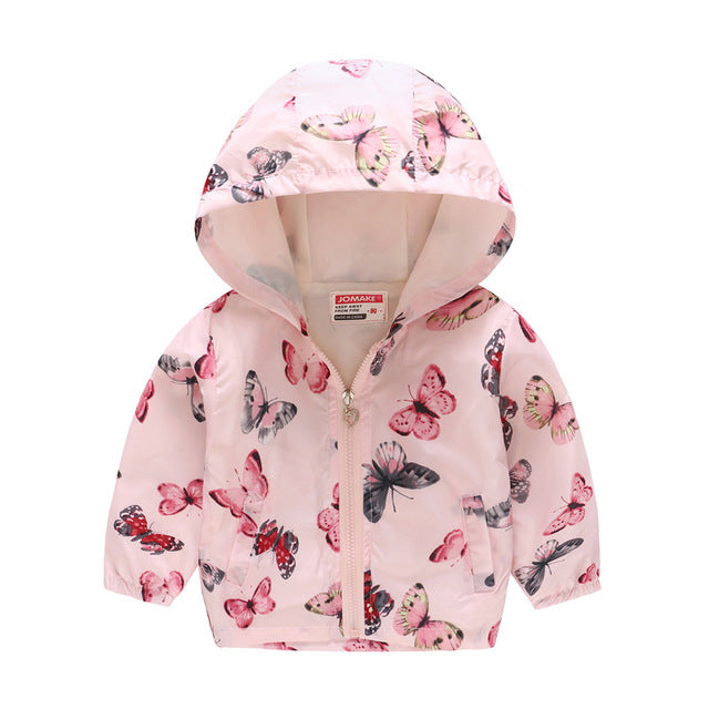 Stylish Skin-friendly Children's Waterproof Windbreaker