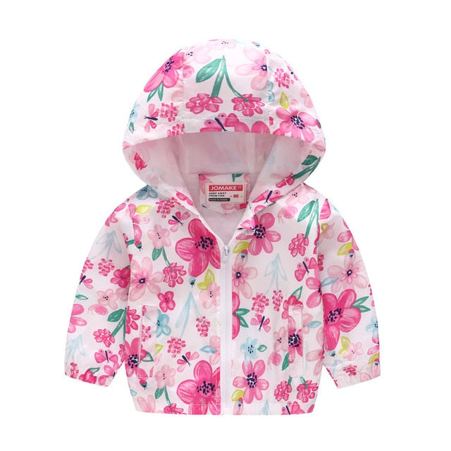 Stylish Skin-friendly Children's Waterproof Windbreaker