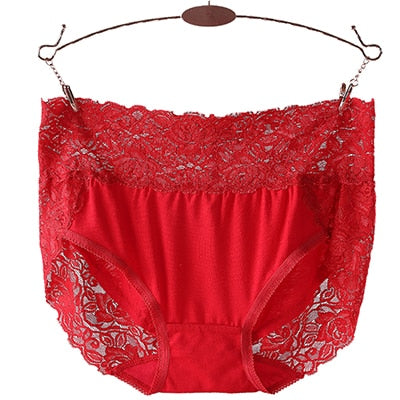 New Arrival Ropa Interior Femenina Lace Sexy Lingeries Briefs Women Underwear Plus Size 6Xl High Waist Women'S Panties