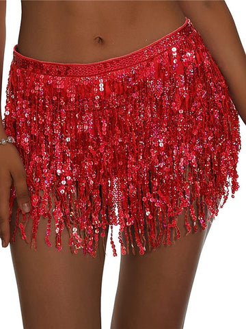 Women's Swimwear Cover Up Swim Shorts Normal Swimsuit Tassel Pure Color Bathing Suits Sexy Vacation Neutral