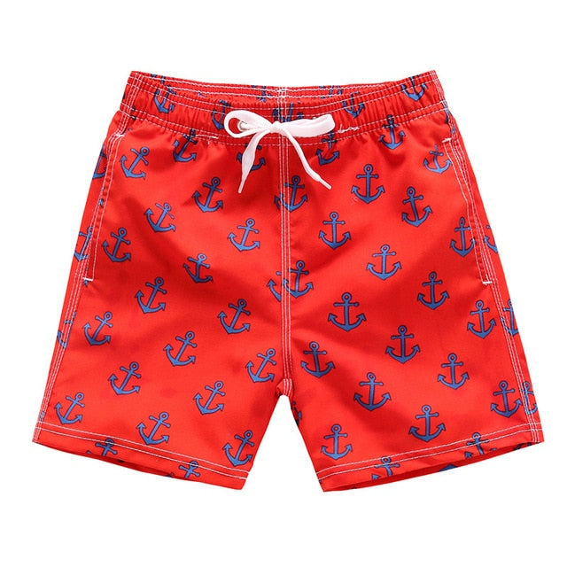 Beach Cartoon And Quick-Drying Shorts For Kids And Boys - Sheseelady