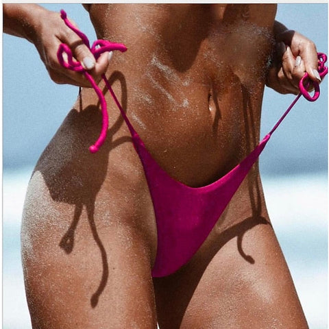 Women's Sexy Swimwear Bikini Bikini Bottom Normal Swimsuit Soft Bathing Suits