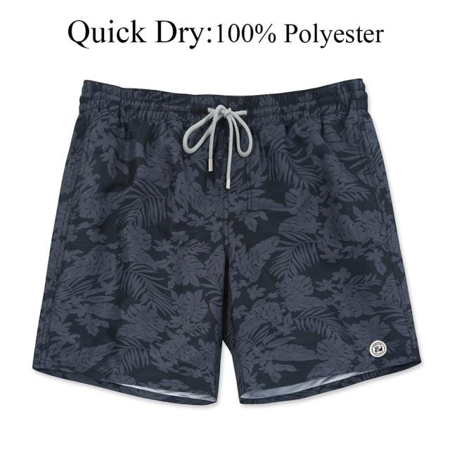 Fashionable Men's Quick Dry Summer Swim Shorts With Mesh Lining For Beach Board