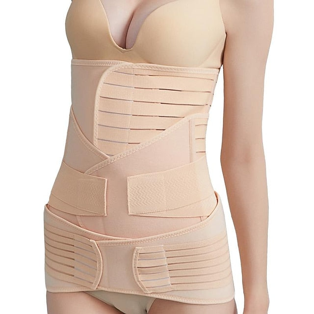 3 in 1 Postpartum Support - Recovery Belly/waist/pelvis Belt Shapewear Slimming Girdle