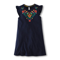 Baby Girls Summer Embroidery Dresses - Sheseelady
