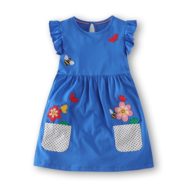 Baby Girls Summer Embroidery Dresses - Sheseelady