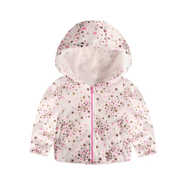 Cartoon Printed Hooded Jackets For Boys&Girls - Sheseelady