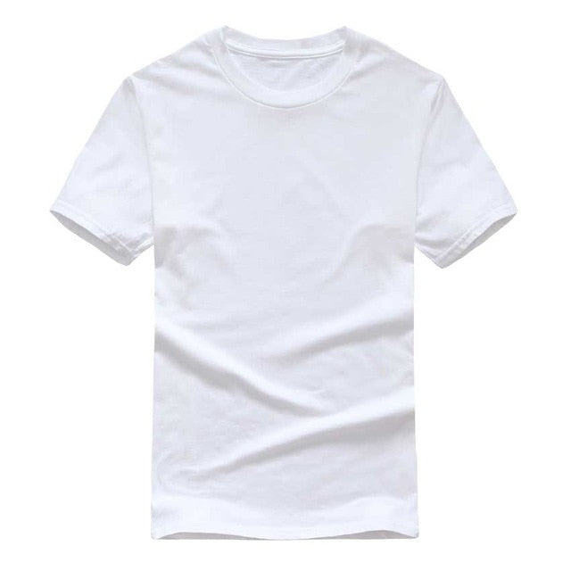 Men'S Black And White 100% Cotton T-Shirts