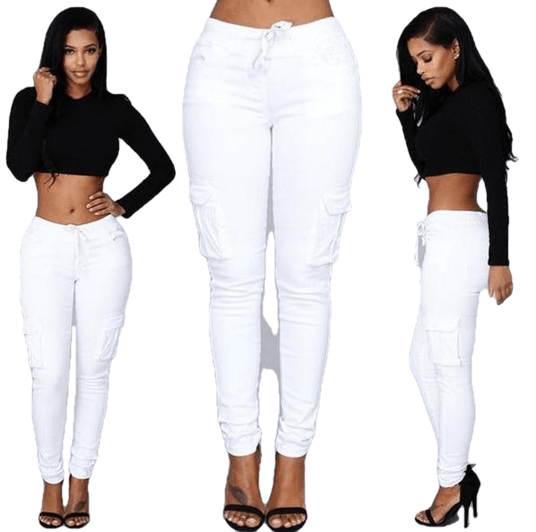 Elastic Fashion Soft Suitable Skinny Jeans - Sheseelady