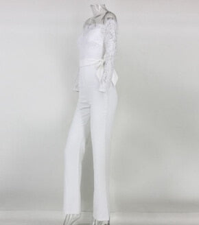 Casual Sexy Women's Long Sleeve Lace Clubwear With Embroidery