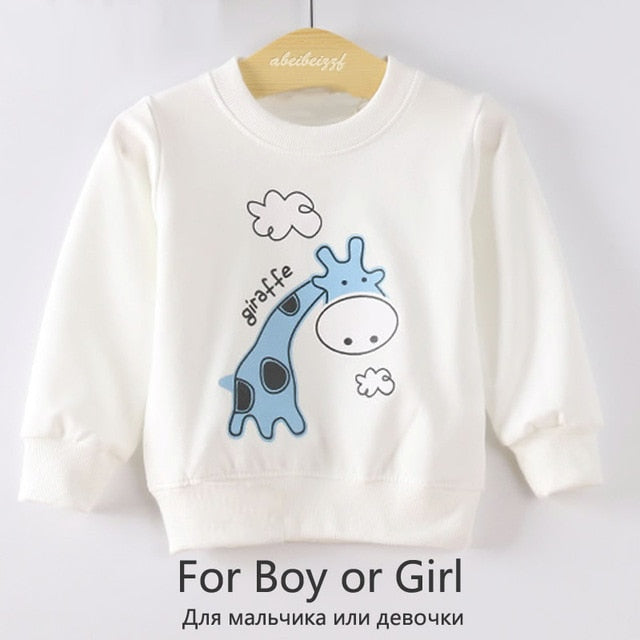 6 Cats Long Sleeves Sweater Girls Kids T-Shirt Clothes - Sheseelady