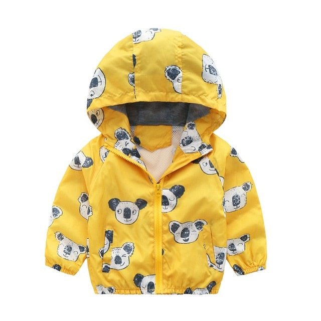 Cute Dinosaur Spring Coat Jackets For Boys - Sheseelady