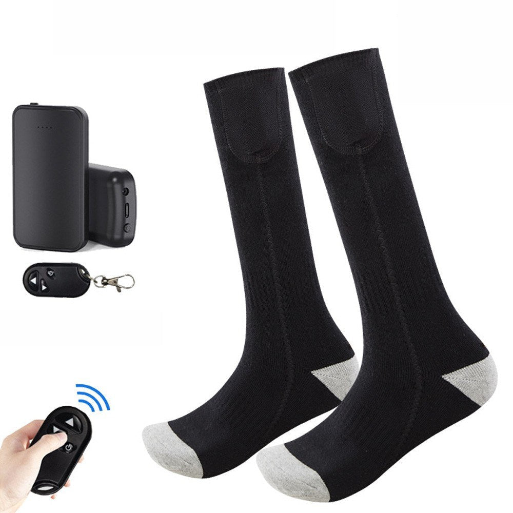 Remote Control Heated Socks with Rechargeable 4000mAh Battery