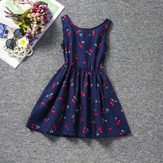 Casual Lovely Girls' Floral Print Princess Tutu Dresses For Party School