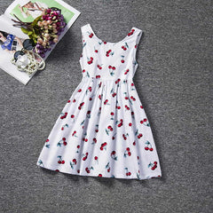 Casual Lovely Girls' Floral Print Princess Tutu Dresses For Party School