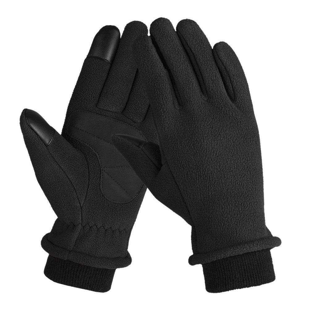 Thermal Fleece Touchscreen Gloves for Winter Outdoor Riding & Skating