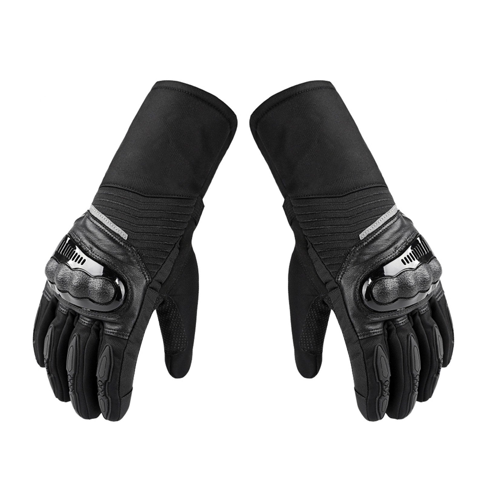 Waterproof Winter Motorcycle Gloves - Warm, Cold Weather Riding Gear