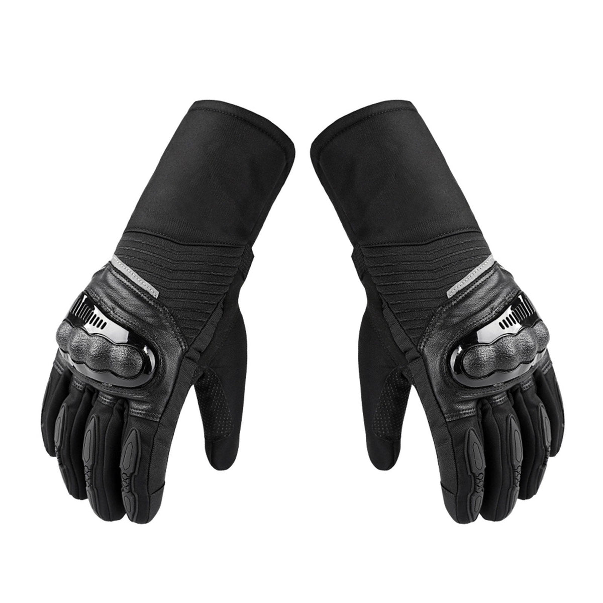 Waterproof Winter Motorcycle Gloves - Warm, Cold Weather Riding Gear