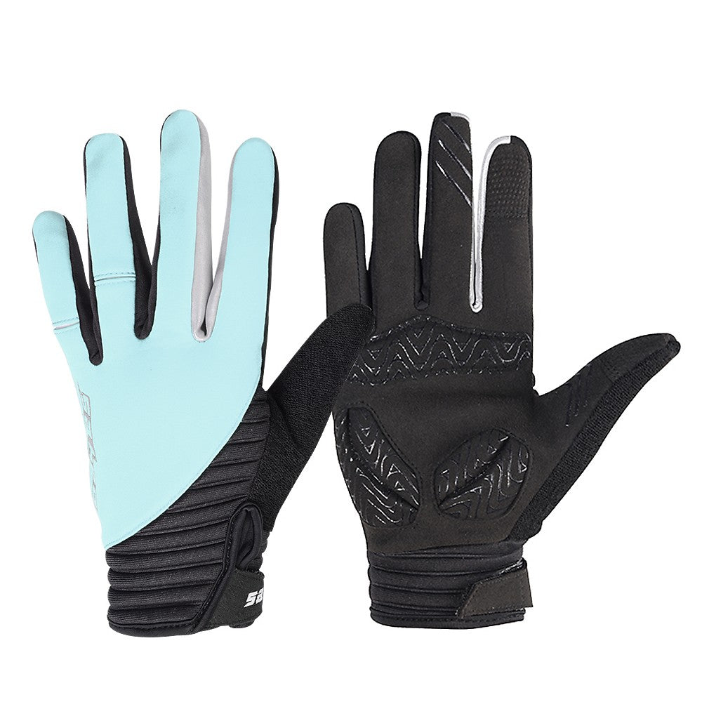 Windproof Touchscreen Cycling Gloves for Men & Women - Winter Full Finger Outdoor Use