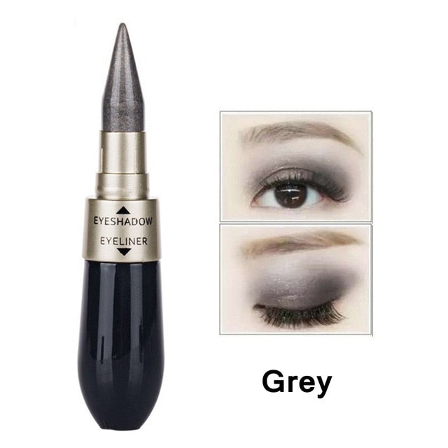 Double-End 2-In-1 Pearly Glimmer Waterproof Eyeshadow - Sheseelady