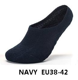 6Pcs=3Pairs/Lot Invisible Towel Style Cotton Socks Stripe Boat Anti Slip, High Qualtiy New Big Size For Men'S - Sheseelady