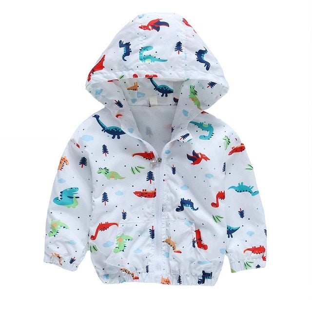 Cute Dinosaur Spring Coat Jackets For Boys - Sheseelady