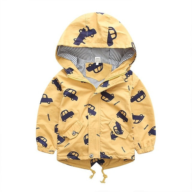 Cute Kids Outerwear Coats Print For Boys&Girls - Sheseelady