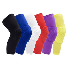 Breathable Honeycomb Knee Protector for Basketball & Climbing - Anti-Collision Sports Gear