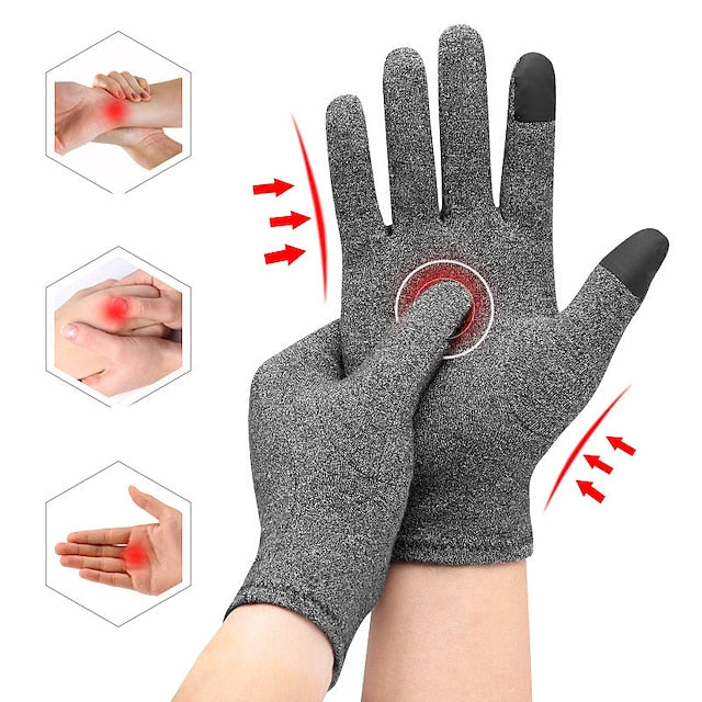 Touchscreen Waterproof Winter Gloves for Men & Women - Non-Slip, Windproof for Cycling, Driving, Running, Hiking