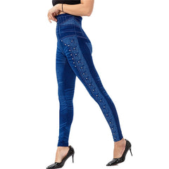 Women's Control Butt Lift Ankle-Length Casual Fashion Skinny Elasticity Denim Pants