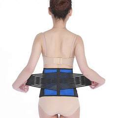 1PC Back Brace for Men and Women - Breathable Waist Lumbar Lower Back Support Belt for Sciatica Herniated Disc Scoliosis Back Pain Relief Heavy lifting with Dual Adjustable Straps