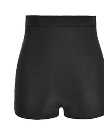 Women's Swimwear Cover Up Swim Shorts Plus Size Swimsuit Ruched High Waisted Bathing Suits New Vacation Holiday, Modern