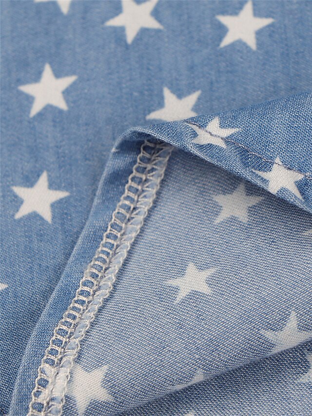 Women's Denim Shirt Dress - Casual Mini with Pockets & Button Collar for Spring & Fall