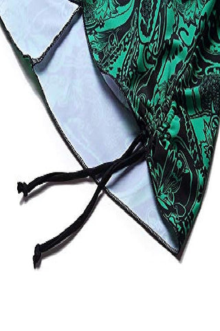 Women's Swimwear Tankini 2 Piece Plus Size Swimsuit Water Sports for Big Busts Floral Print Green Black Blue Bathing Suits New Sportswear / Padded Bras