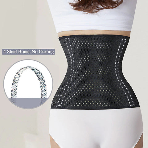 Waist Trainer Cincher Shapewear Women Corset Slimming Belt Belly Belt Binder Belly Sheath Modeling Harness Body Shaper 3 Breasted