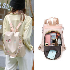 Fashion Large Capacity Women's Anti-theft Waterproof Oxford Backpack