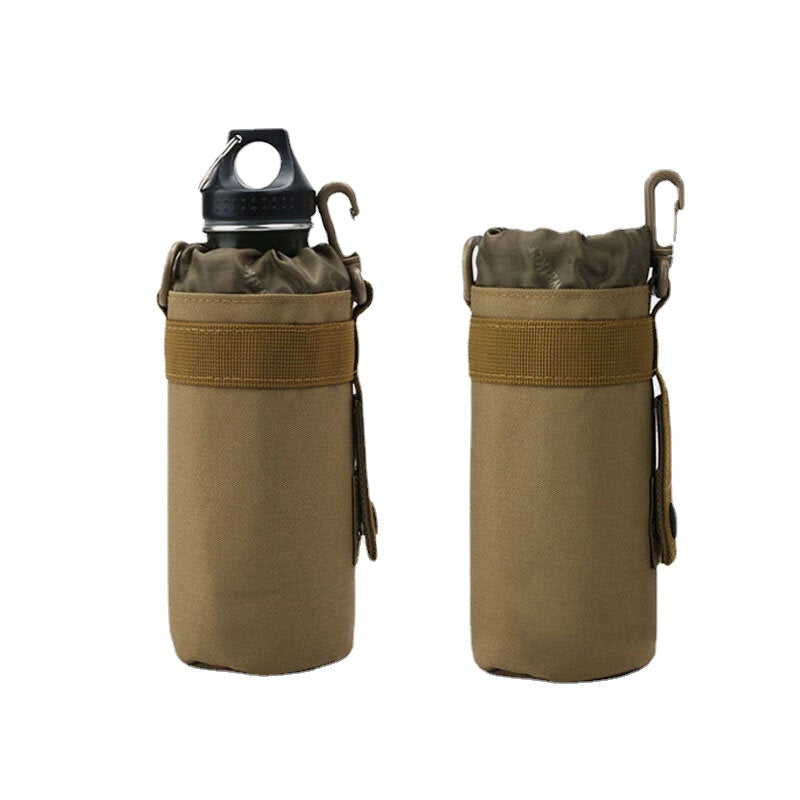 Men's Camouflage Nylon Sport Waist Bag for Outdoor Water Bottle