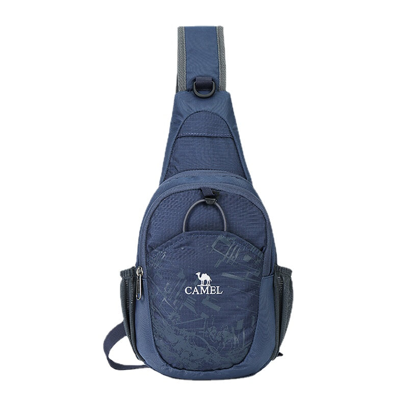 Men Waterproof Polyester Outdoor Easy Carry Travel Casual Chest Bag Shoulder Bag