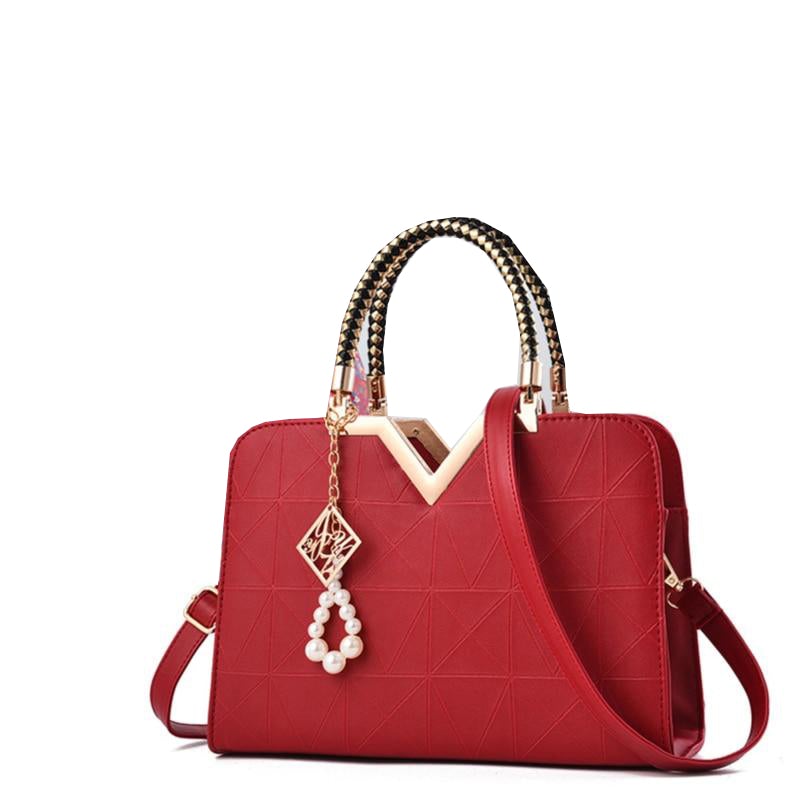 Stylish Women’s Top-handle Leather Totes Bag